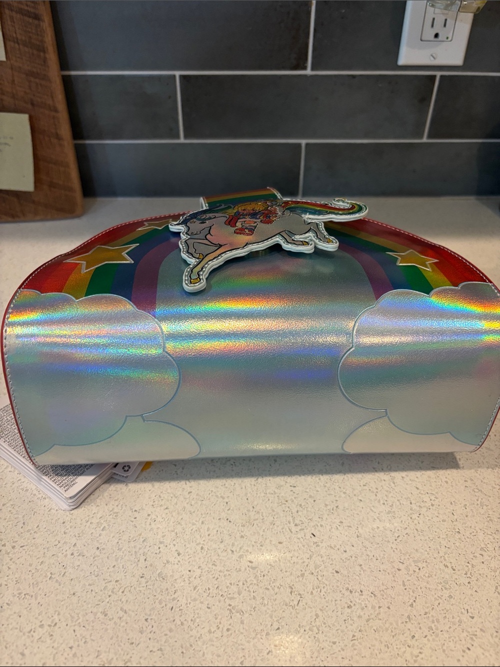 Rainbow Brite Light Up Loungefly Crossbody NWT - Picture 7 of 8